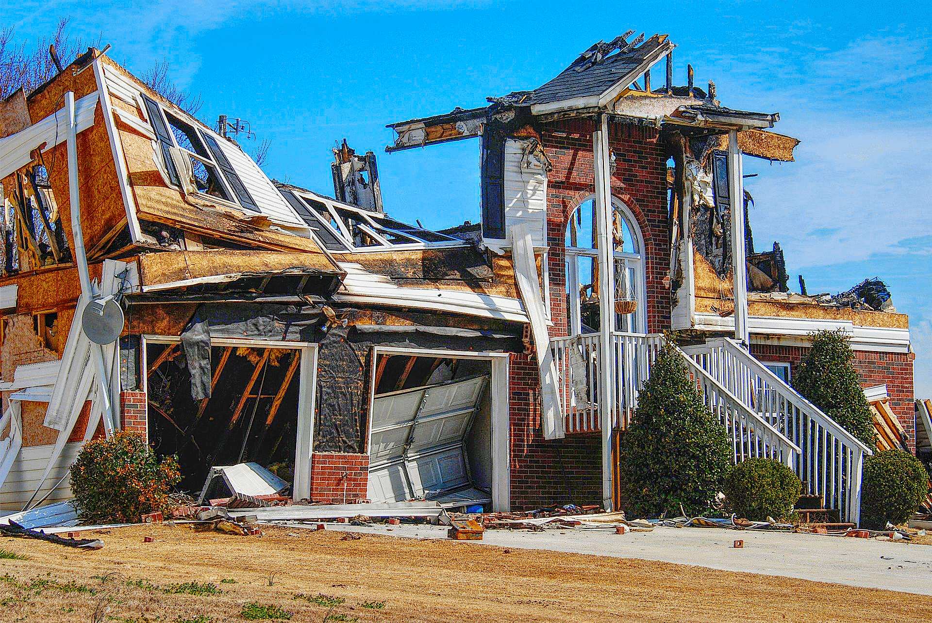 House fire caused by dryer